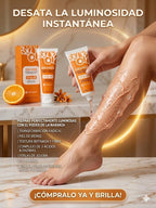 Gel Exfoliante Facial Aclarante Enzima de Naranja + Vitamina C (100g)