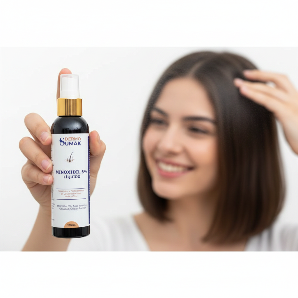 Minoxidil 5% Tratamiento para Crecimiento de Barba y Cabello 120ml