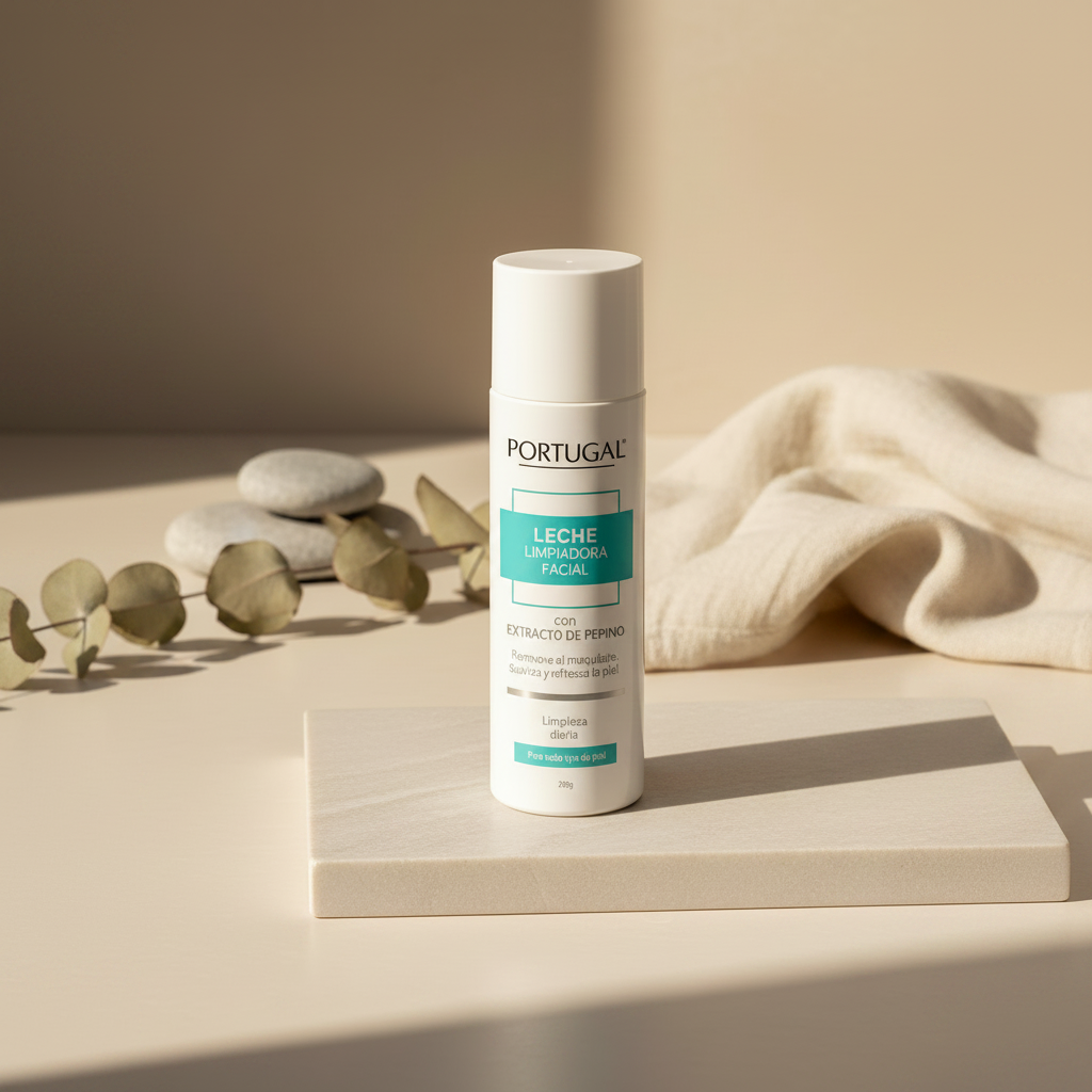 Leche Desmaquillante y Limpiadora Facial Portugal 210g