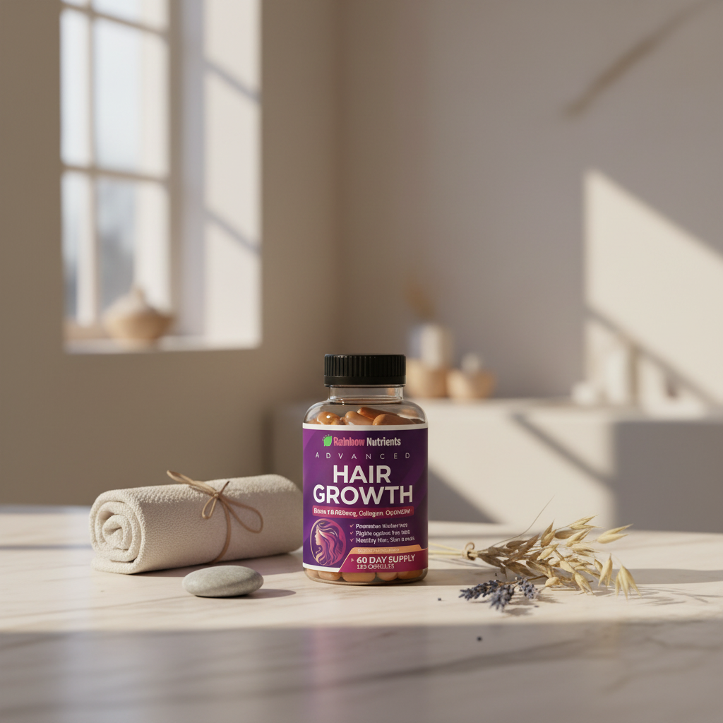 Suplemento Avanzado Crecimiento Capilar Rainbow Nutrients