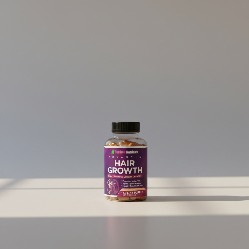 Suplemento Avanzado Crecimiento Capilar Rainbow Nutrients