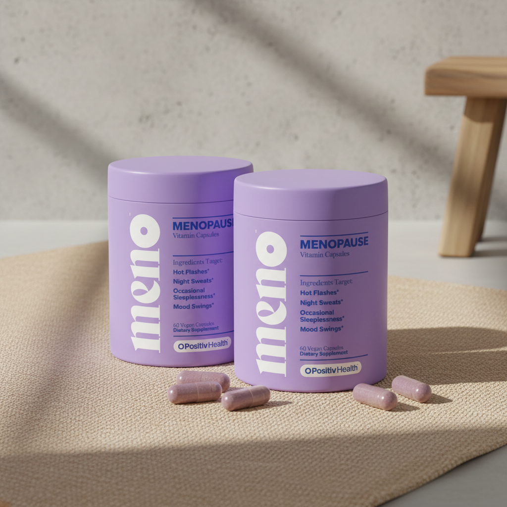 Vitaminas Meno para Alivio de Síntomas de Menopausia
