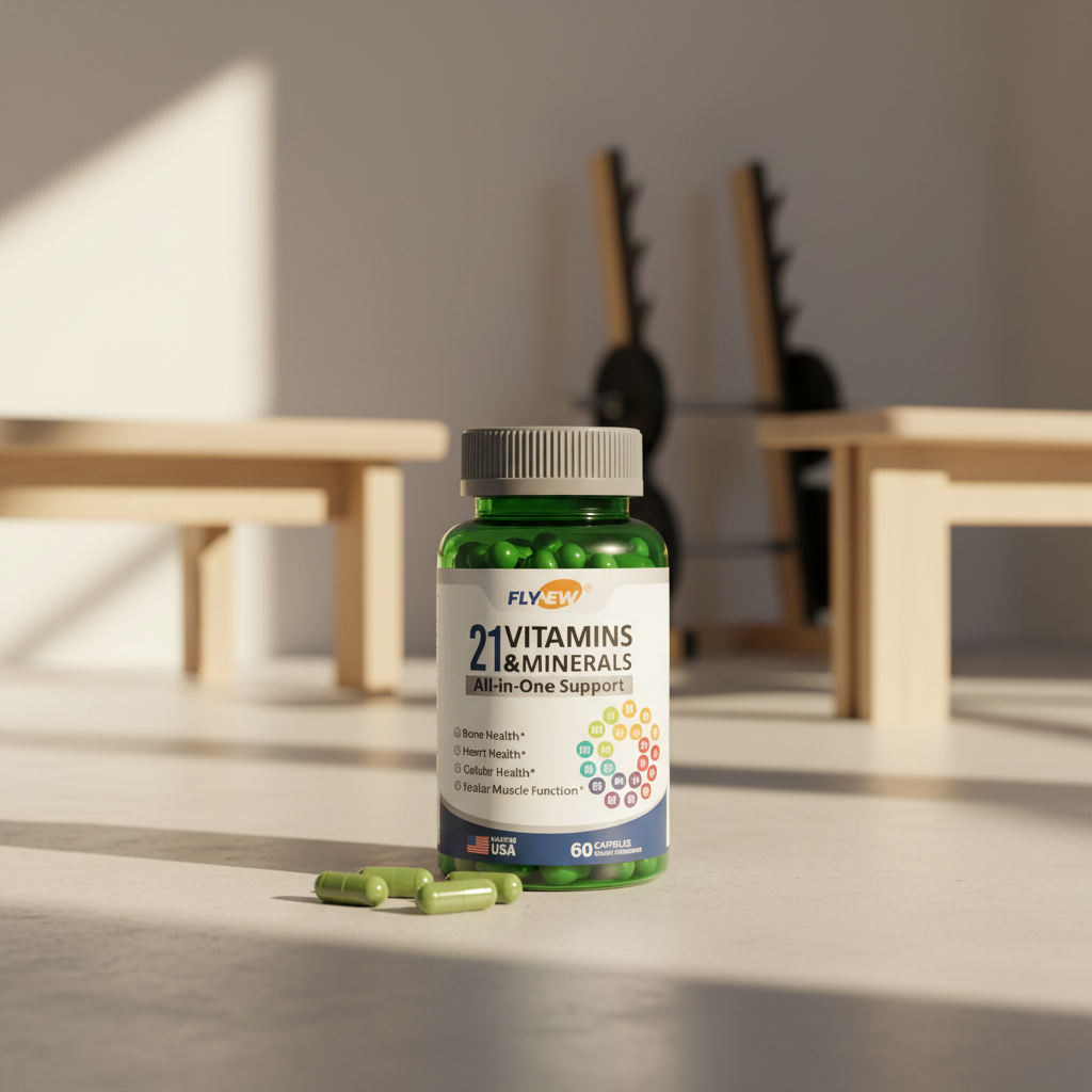 Multivitamínico Integral 21 Vitaminas y Minerales All In One
