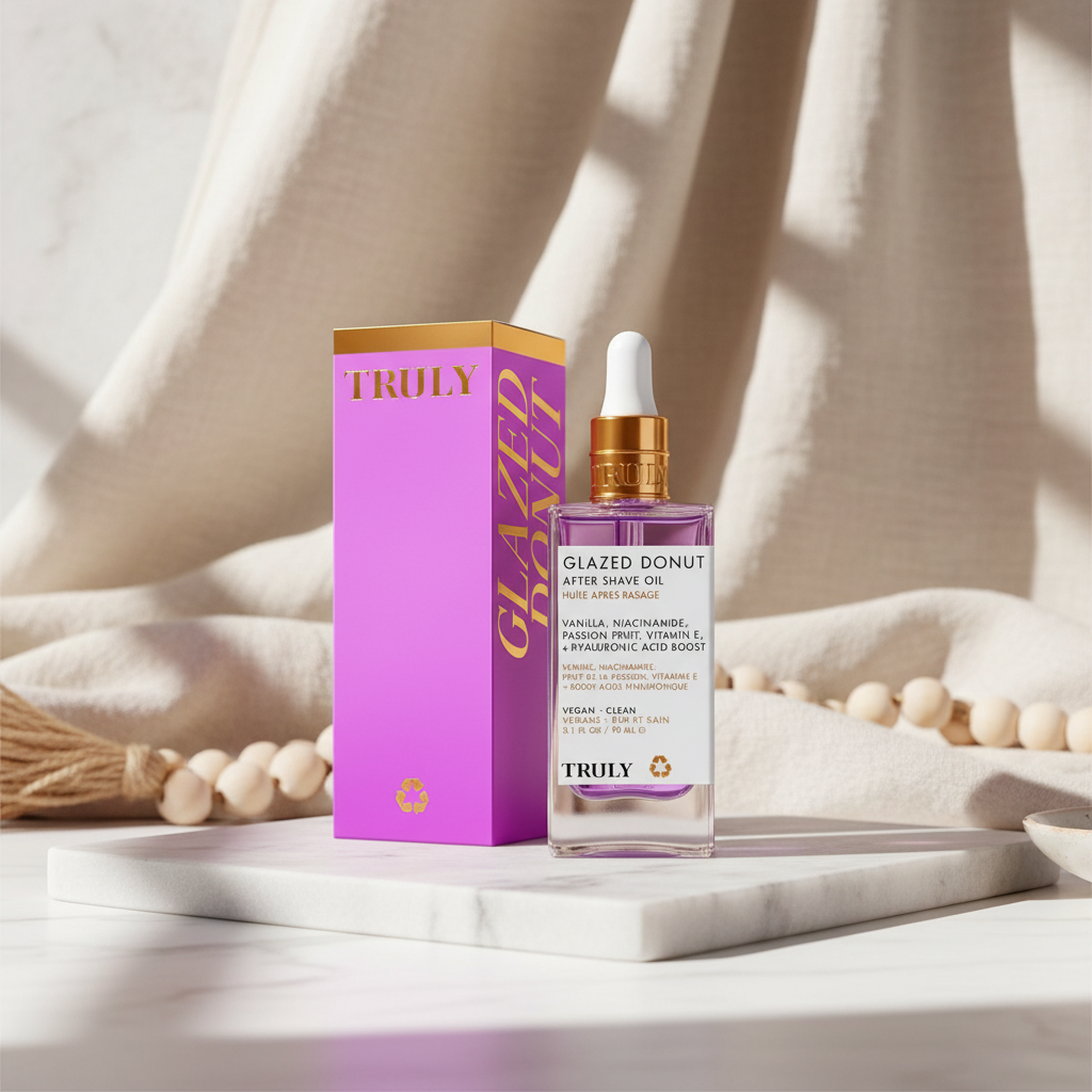 Aceite Hidratante Corporal y Pos-Depilación Truly Glazed Donut 90ml