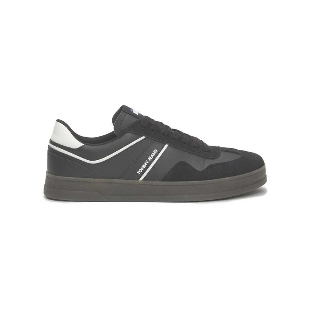 Tommy Hilfiger Leather Retro Cupsole – Zapatillas Urbanas de Cuero