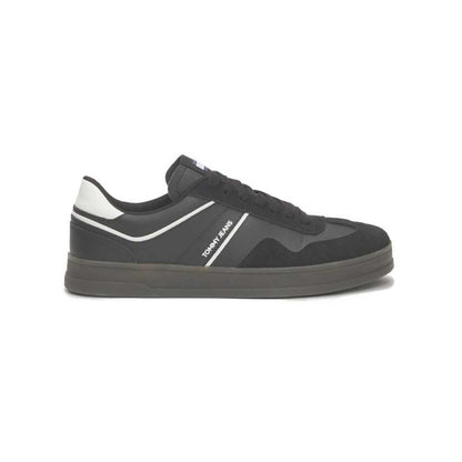 Tommy Hilfiger Leather Retro Cupsole – Zapatillas Urbanas de Cuero