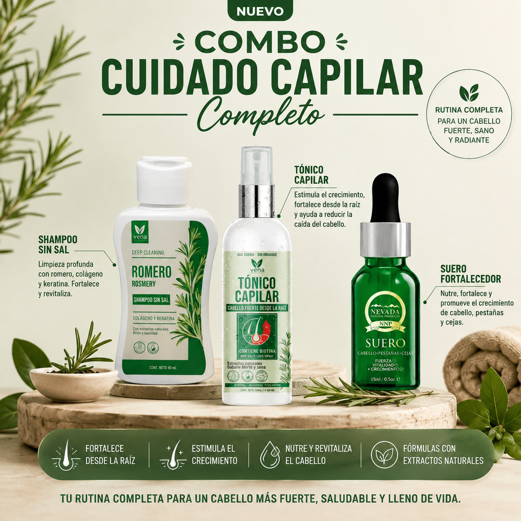 Combo Cuidado Capilar Completo