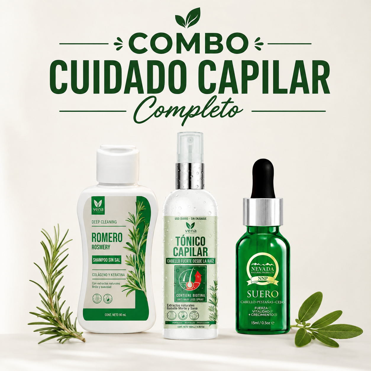 Combo Cuidado Capilar Completo
