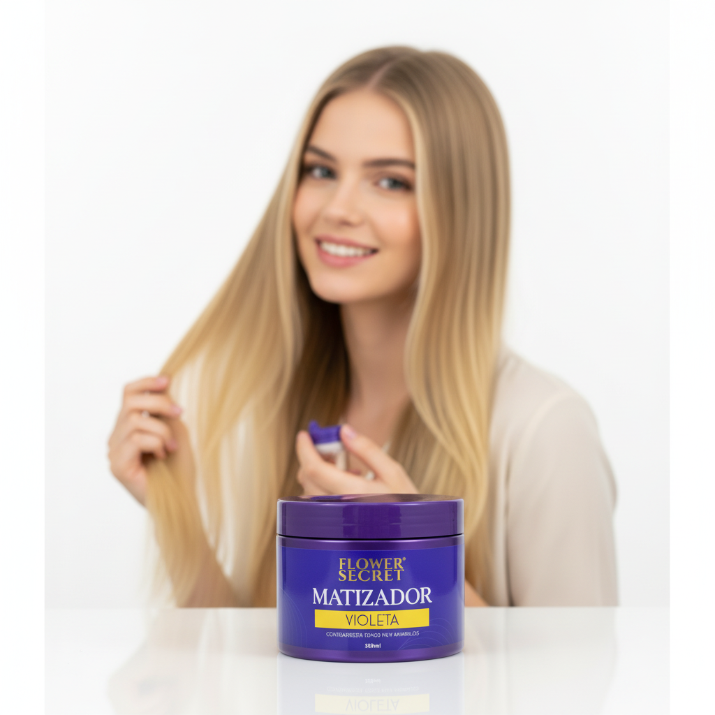 Mascarilla Matizadora Violeta Neutralizadora de Tonos Rubios 300ml