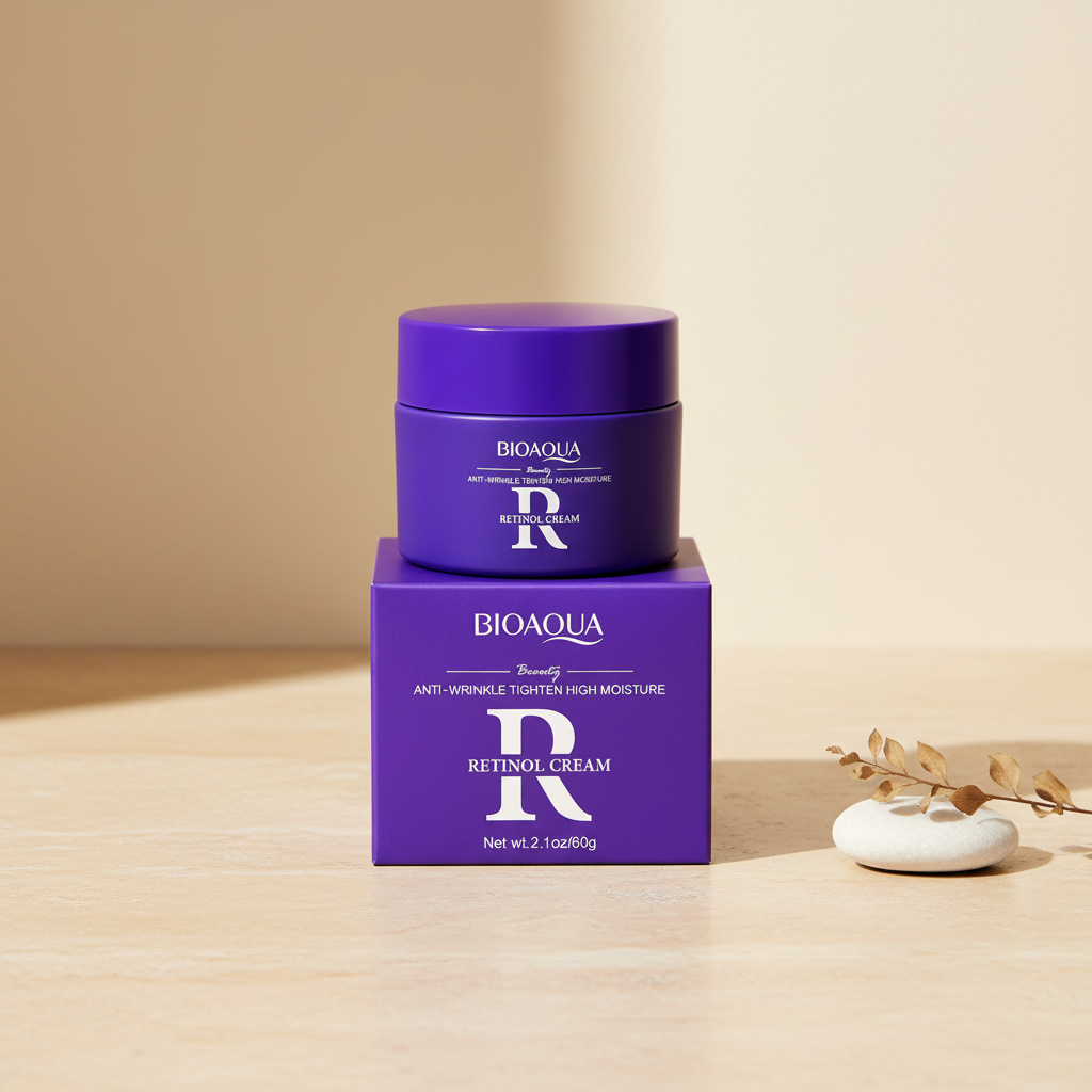 Crema Facial Anti-Edad Bioaqua con Retinol Intensivo
