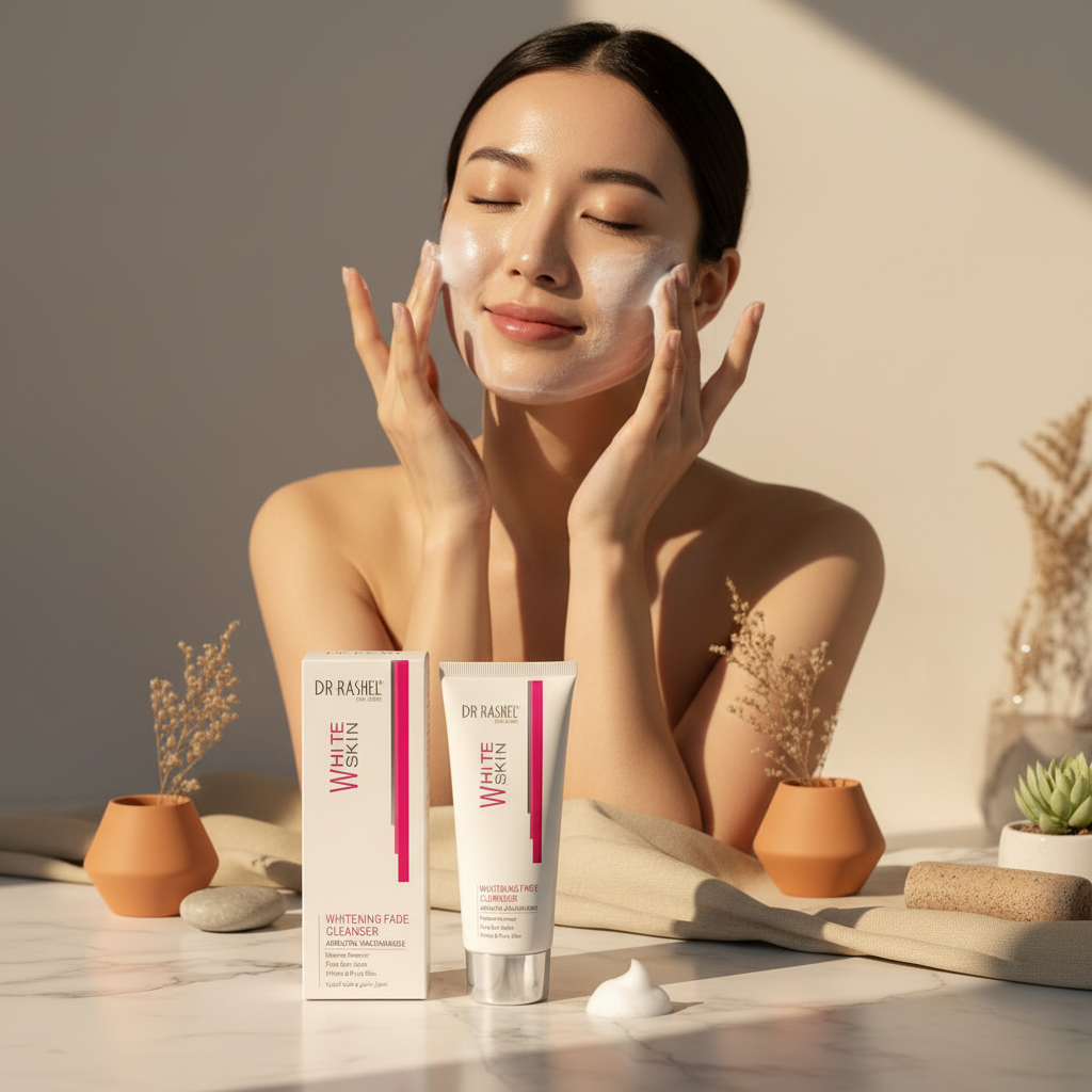 Limpiador Facial Aclarante White Skin Espuma Limpiadora 80g