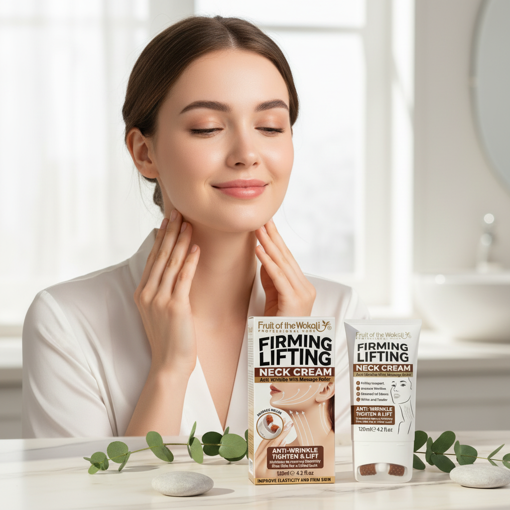 Crema Reafirmante para Cuello y Escote Wokal con Colágeno 120ml