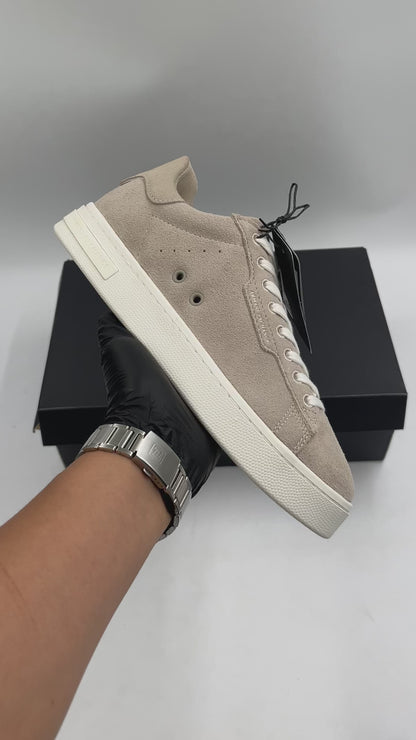Armani Exchange Plaza Taupe – Zapatillas Urbanas en Gamuza Premium